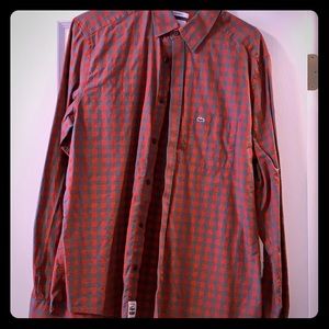 Men’s Lacoste long sleeved excellent condition